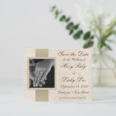 Faire-part de Faire Savoir Ivory Lace (Debout devant)
