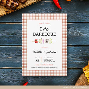 Faire-part de Fête de Mariage BBQ I DO