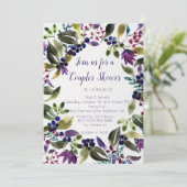 Faire-part de Fête de Mariage de Couple à Couronne (Debout devant)