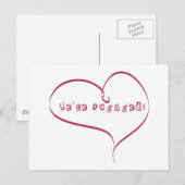 Faire-part de fiançailles (Devant / Derrière)