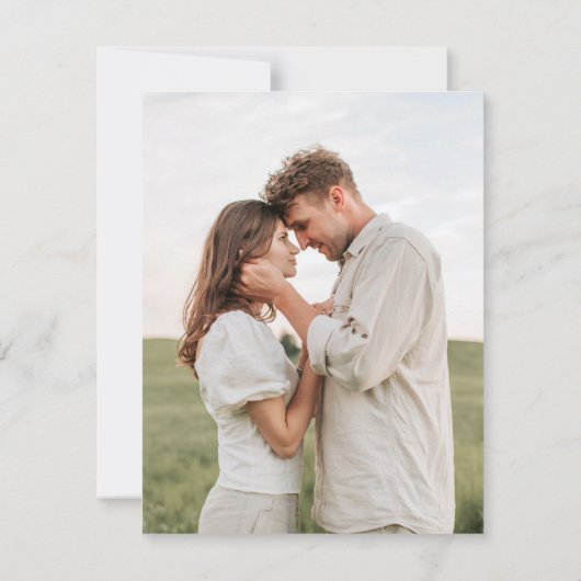 Faire part de fiançailles dans un journal, carte p (Dos)