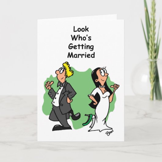 Faire-part de fiançailles de mariage (Devant)