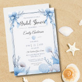 Faire-part de Fiançailles de Mariage de Style Litt