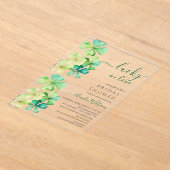 Faire-part de fiançailles Lucky Clover (Poser)