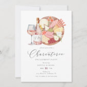 Faire-part de fiançailles Planche de fromage Charc (Devant)