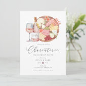 Faire-part de fiançailles Planche de fromage Charc (Debout devant)