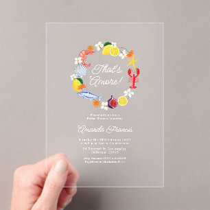 Faire-Part de Fiançailles That's Amore Italian Coa