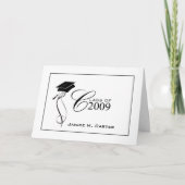 Faire-part de fin d'études - 2009 (Devant)