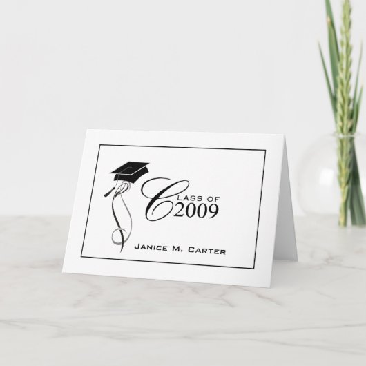 Faire-part de fin d'études - 2009 (Devant)