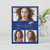 Faire-part de fin d'études secondaires 3 Photo (Debout devant)