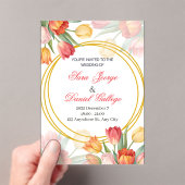 faire-part de fleurs de mariage (In situ (ordinateur de poche))
