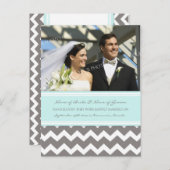 Faire-part de Fuite en Amour Cartes Postales Photo (Devant / Derrière)