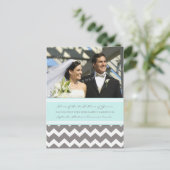 Faire-part de Fuite en Amour Cartes Postales Photo (Debout devant)