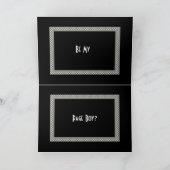 Faire-part de garçon d'honneur CUSTOM NAME (Intérieur)