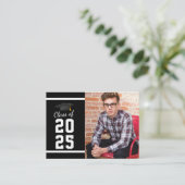 Faire-part de graduation 2025 Photo Grad Party Min (Debout devant)