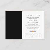 Faire-part de graduation 2025 Photo Grad Party Min (Dos)