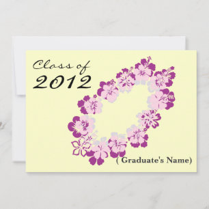 Faire-part de graduation à Hawaï 2012