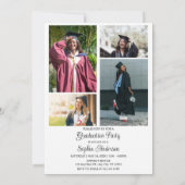 Faire-part de graduation avec photo (Dos)