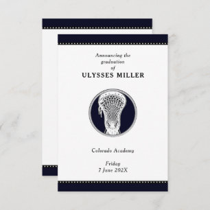 Faire-part de graduation de crosse