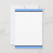 Faire-part de graduation de crosse (Dos)