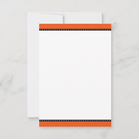 Faire-part de graduation de crosse (Dos)