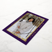 Faire-part de graduation de la carte d'athlète vio (Rotation)