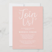 Faire-part de graduation de la COULEUR MODIFIABLE  (Dos)