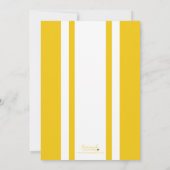 Faire-part de graduation de la photo de la variati (Dos)