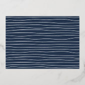 Faire-part de graduation de la photo du script Gol (Verso)