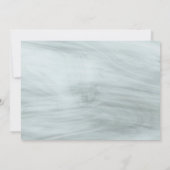 Faire-part de graduation en gris élégant (Dos)