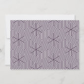 Faire-part de graduation géométrique multiphoto (Dos)