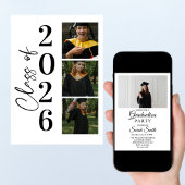 Faire-Part de Graduation Moderne Photo Evite de Re