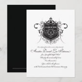 Faire-part de graduation personnalisée pour Austin (Devant / Derrière)