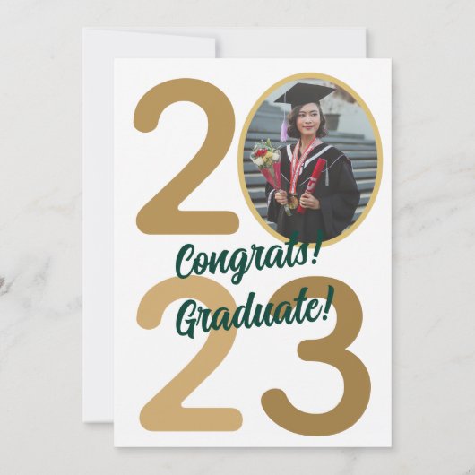 faire-part de graduation photo Arch 2023 (Dos)