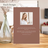 Faire-part de graduation photo Arch moderne