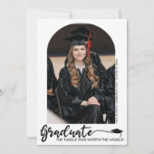 Faire-part de graduation photo Arché moderne (Devant)