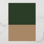 Faire-part de graduation photo arrondie unique Foi (Verso)