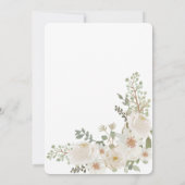 Faire-part de graduation photo de la frontière ivo (Dos)