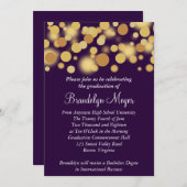 Faire-part de graduation pour la célébration de l' (Devant / Derrière)