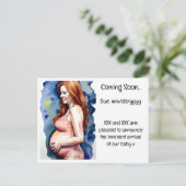 Faire-part de grossesse (Debout devant)