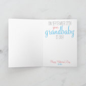 Faire-part de grossesse (Intérieur)