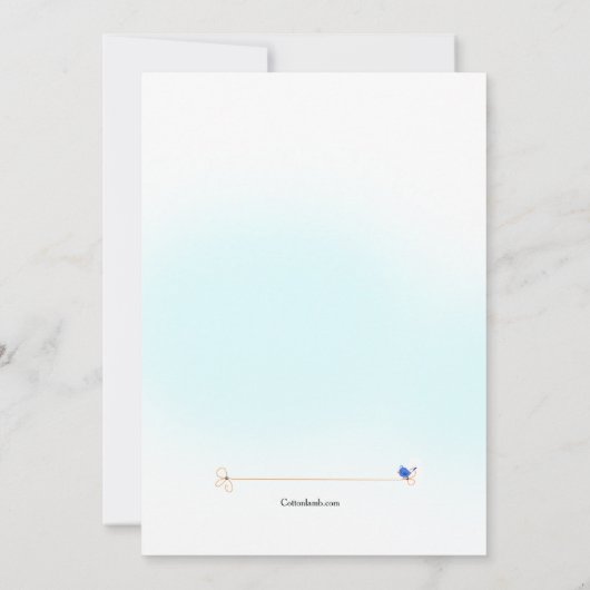 Faire-part de grossesse (Dos)