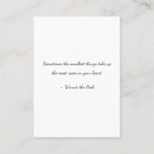 faire-part de grossesse ! (Dos)