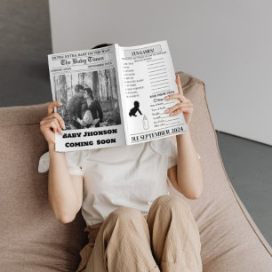 Faire-part de grossesse  annonce de Baby Shower da