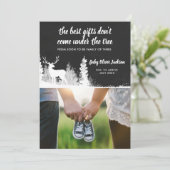 Faire-part de grossesse Antler| Photo (Debout devant)