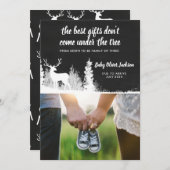 Faire-part de grossesse Antler| Photo (Devant / Derrière)