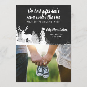 Faire-part de grossesse Antler Photo