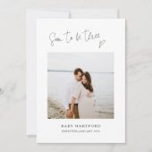 Faire-part de grossesse | Bientôt trois (Devant)