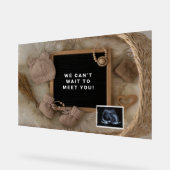 Faire-part de grossesse Carte d'accueil bébé, Genr (Angle)