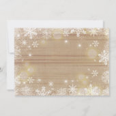 Faire-part de grossesse Carte photo de Noël Rustiq (Dos)